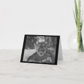 Wordend de Obsidian Vlinder - notecard Kaart (Voorkant)