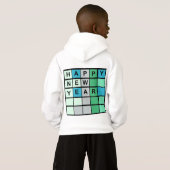 Wordle Happy New Year  (Achterkant volledig)