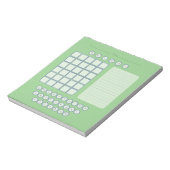 Wordle Scratch Pad Notitieblok - Green (Gedraaid)