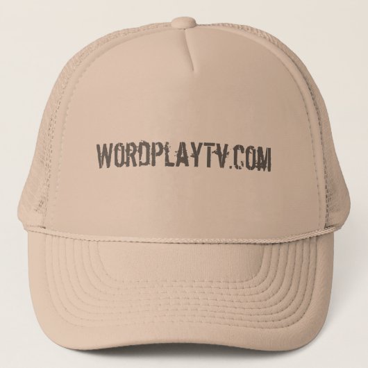 WordplayTv.com Trucker Pet (Voorkant)