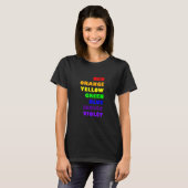 Words of the Rainbow 1 T-shirt (Voorkant volledig)
