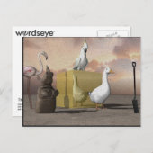 WordsEye Briefkaart (Voorkant / Achterkant)
