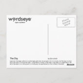 WordsEye Briefkaart (Achterkant)