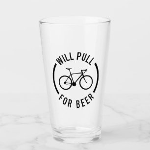 Wordt afgekoeld voor de biercyclus glas