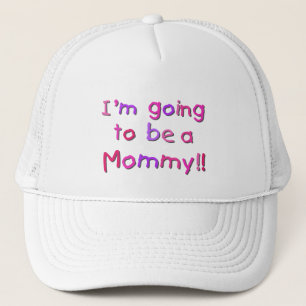 Wordt een mama - Roze en Paarse Trucker Pet