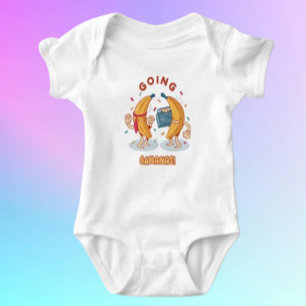 Wordt gek van bananen Baby Body'suit Romper