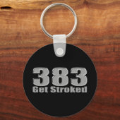 wordt gestreken 383 stroker sleutelhanger (Voorkant)