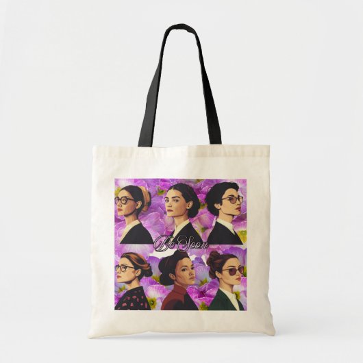 "Wordt gezien" Tote Bag (Voorkant)