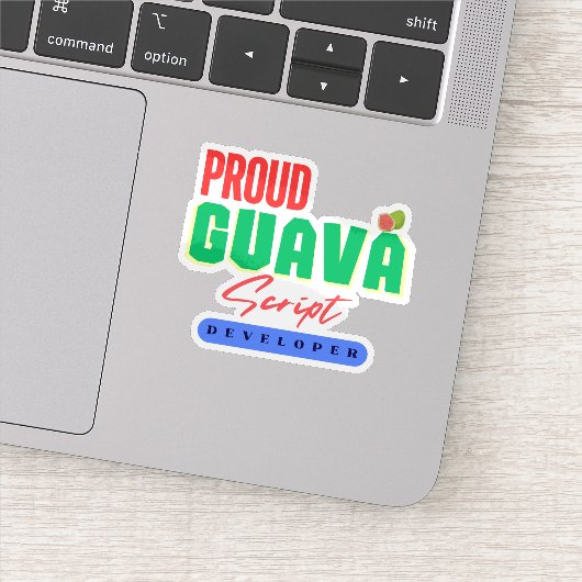 Wordt GuavaScript-taalontwikkelaar Sticker (Detail)