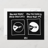 Wordt ingeschakeld! Briefkaart (Voorkant / Achterkant)