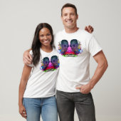 Wordt Monotone Multi Color T-shirt (Unisex)