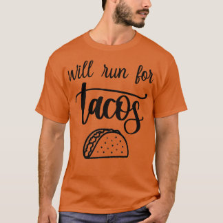 Wordt uitgevoerd voor taco's t-shirt