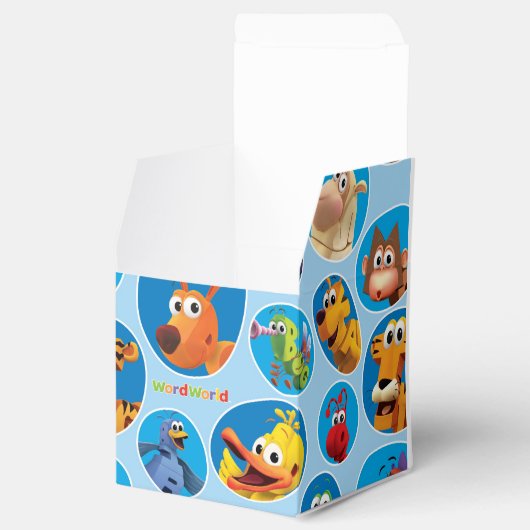 WordWorld-box Bedankdoosjes (Geopend)