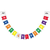 WordWorld Bunting Birthday Banner (Alle)