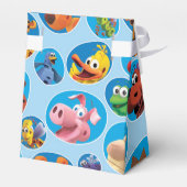 WordWorld Favor Bag/ Bedankdoosjes (Achterkant)