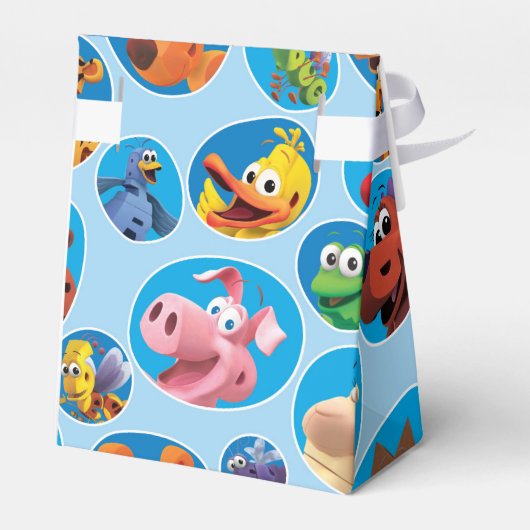 WordWorld Favor Bag/ Bedankdoosjes (Achterkant)