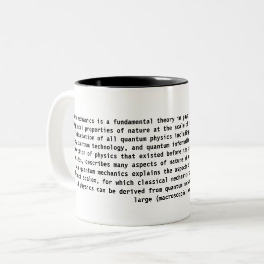 Wordy Coffee Mug (Devant gauche)