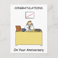 Work Anniversary Congratulations for Male