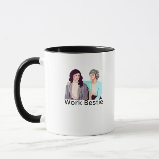 Work Beast Classic Mok (Links)