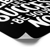 Work Hard In Silence Let Your Success Motivation Q Poster (Hoek)