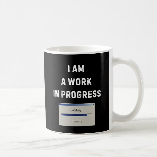 Work In Progress Mug (Droite)