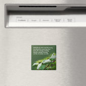 Work Love Dance Dogwood Inspirational Magnet (In Situ (Lave-vaisselle))