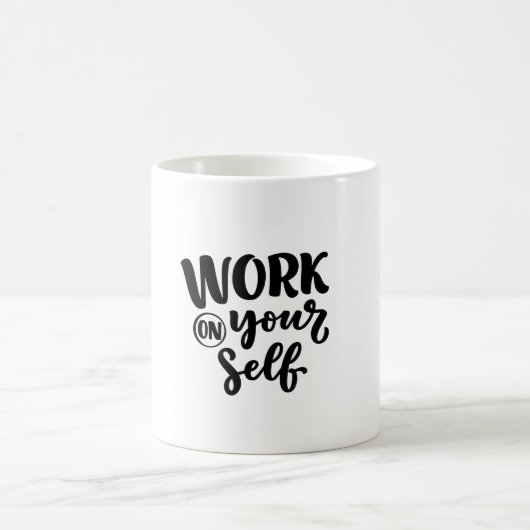 work on yourself koffiemok (Center)