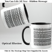 Workaholic Verborgen Bericht 131BW Grappige Quote Mok