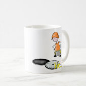 Worker Worker Mug Tasse Road Comic (Devant droit)