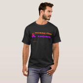 "Working class & a polymath" T-shirt (Voorkant volledig)