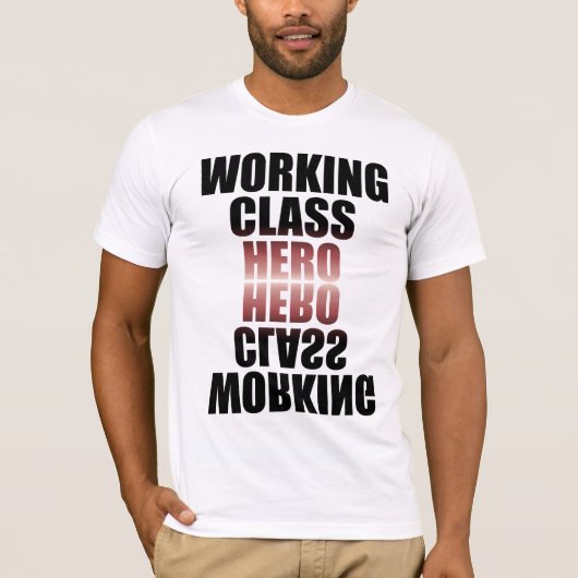 WORKING CLASS HERO 2 T-SHIRT (Voorkant)