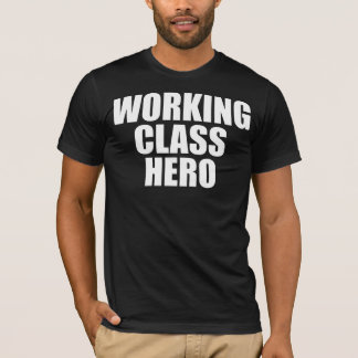 WORKING CLASS HERO -white logo- T-shirt