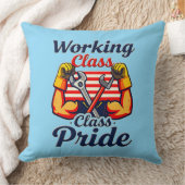 Working Class Pride Strong Arms Design Kussen (Deken)