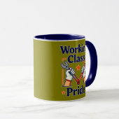 Working Class Pride Tools and Strength Design Mok (Voorkant rechts)