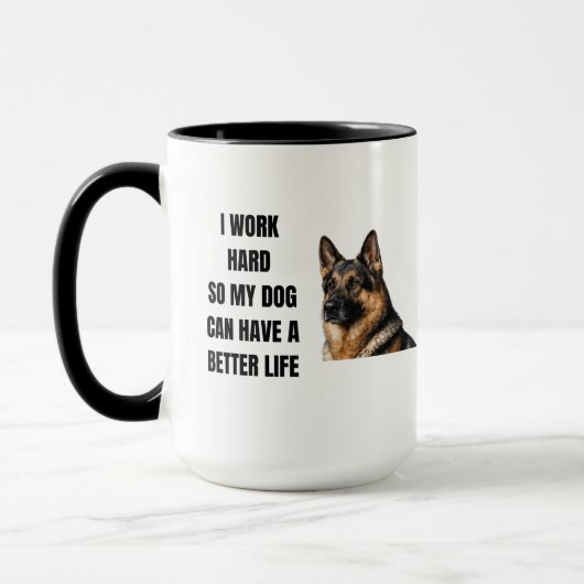 Working Hard for My German Shepherd Mok (Links)
