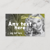 Working Lady Visitekaartje (Voorkant)