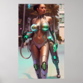 Working with Her Training Leg Poster (Voorkant)