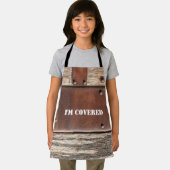 Workman's Iron Wood Ik ben overdekt man Schort (Insitu)