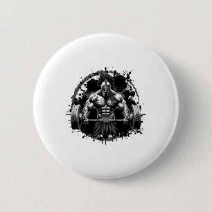 Workout Dream Style Inc Spartan Bodybuilding Gladi Ronde Button 5,7 Cm