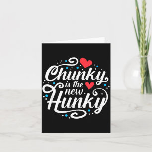 Workout Fitness Grappige Chunky Is De Nieuwe Hunky Kaart