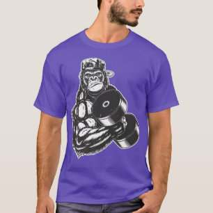 Workout Gewichtheffen Gorilla Gift Premium T-shirt