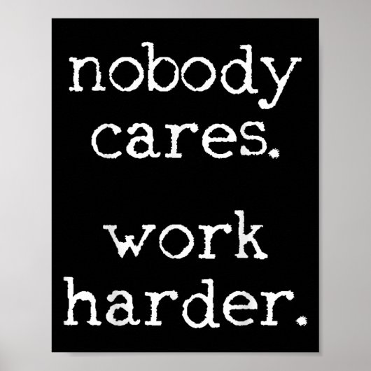 Workout Gym Fitness Exercise Motivational Poster (Voorkant)