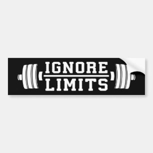 Workout Humor - oefen veilige sets - Novelty Gym Bumpersticker