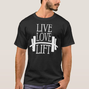 Workout Motivatie Gewicht Opheffen T-shirt