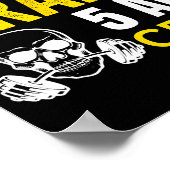 Workout Squad 5am Crew Funny Gym Workout Quote Poster (Hoek)