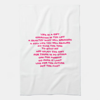 WORKOUT TOWEL THEEDOEK