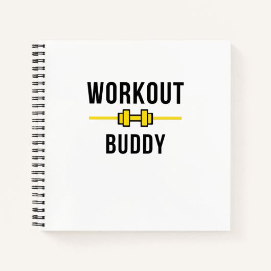 Workoutmaatje Notitieboek (Voorkant)