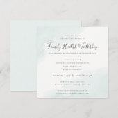 WORKSHOP EVENEMENT MET WATERVERF KWASTSTREKEN IN S KAART (Voorkant / Achterkant)