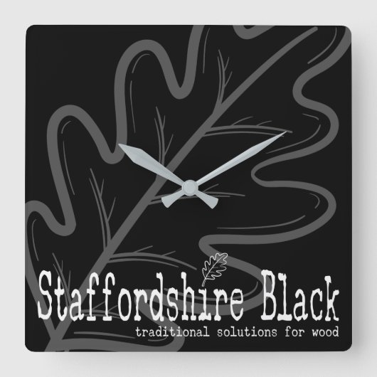 Workshop-klok Vierkante Klok (Voorkant)