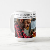 Workshop Koffie Mok (Voorkant links)